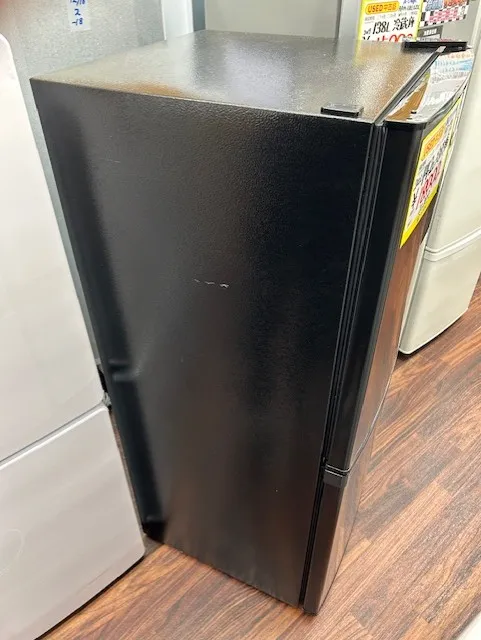 2ドア冷蔵庫
